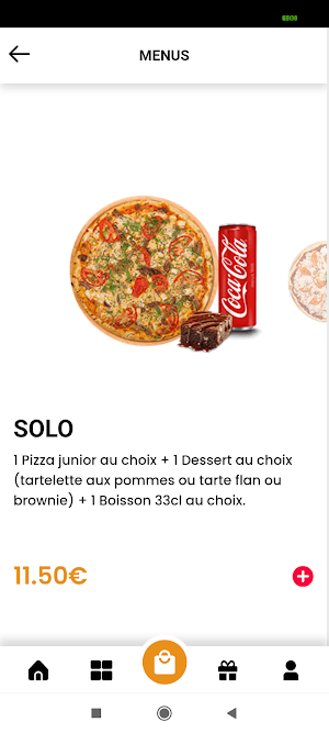Andiamo pizza Amiens Screenshot 2