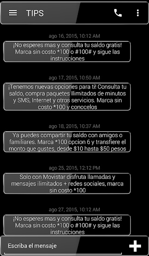 THEME EVOLVESMS BLACK GLASS Screenshot 0