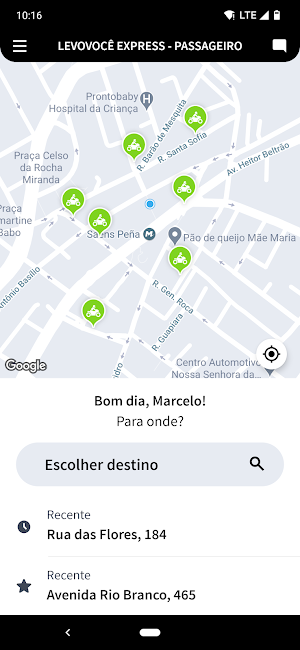 LevoVocê Express - Passageiro Screenshot 0