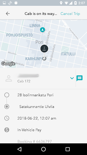 Aitotaksi Pori ja Ulvila screenshot 6