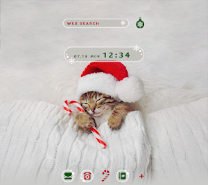 Dreaming Kitten Theme +HOME Screenshot 0