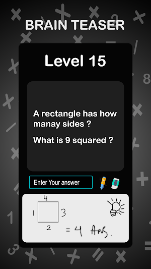 Math Puzzle - IQ Test Screenshot 3
