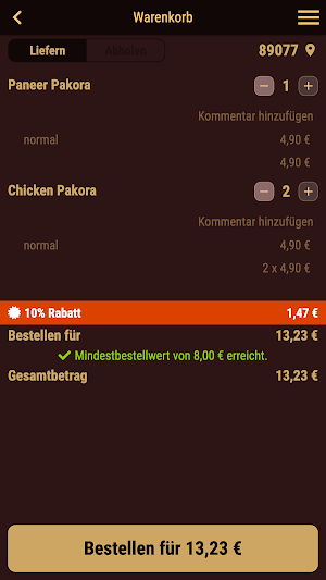 NAM NAM RESTAURANT Screenshot 1