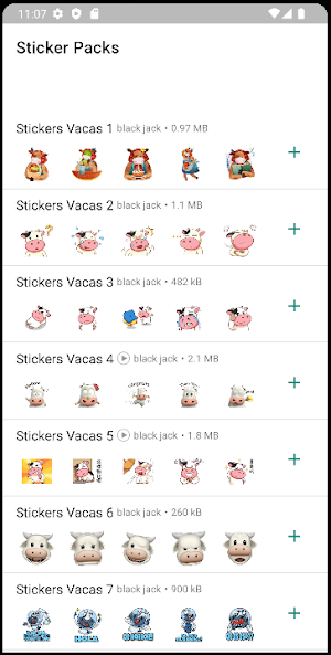 Stickers de Vacas Screenshot 0