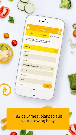 Baby weaning and recipes Screenshot 1