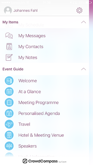 Roche Global Meetings Screenshot 2