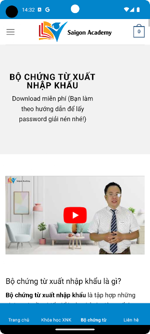 SaiGon Academy Screenshot 2