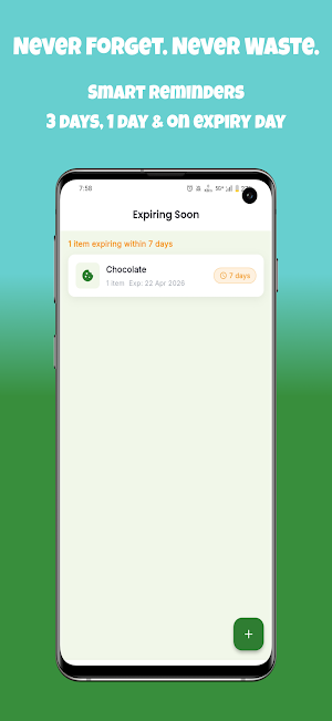 ZeroSpoil: Food Expiry Tracker Screenshot 3