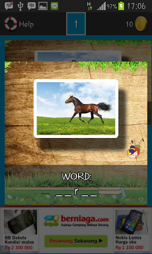 Animals Vocabulary Game Screenshot 1