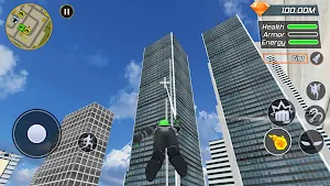 Super Rope: Hero Flying Screenshot 1