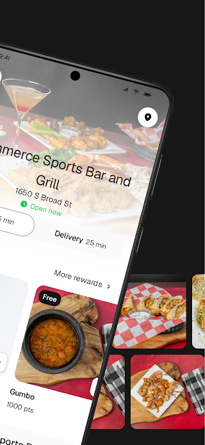 Commerce Sports Bar and Grill Screenshot 1