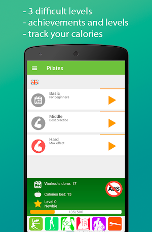 Pilates - home fitness Screenshot 0