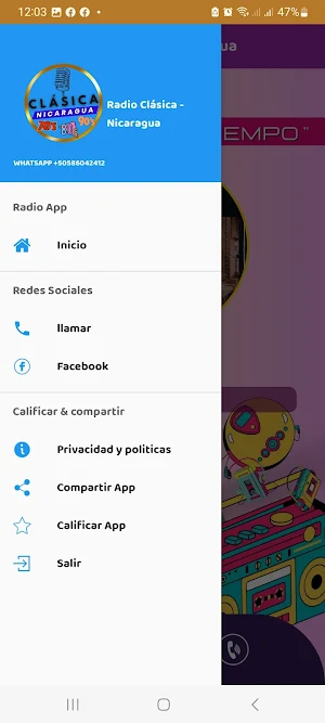 Radio Clásica Nicaragua Screenshot 2