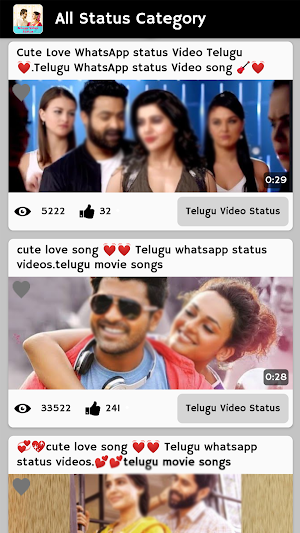 Telugu Video Status Screenshot 2