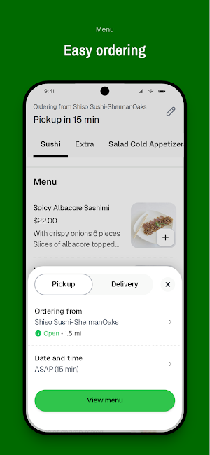Shiso Sushi-ShermanOaks Screenshot 2
