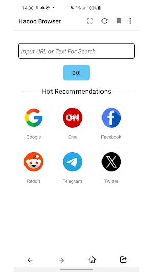 Hacoo Browser Screenshot 3