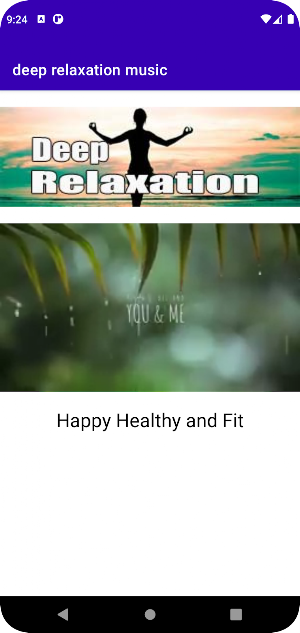 Deep relaxation music Offline Screenshot 2
