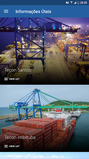 Santos Brasil - Viva Voz APP Screenshot 2
