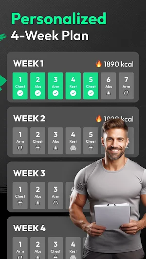 Home Workout App: Fitness Screenshot 1