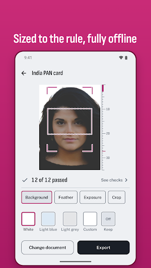 Passport Photo Maker Offline Screenshot 0