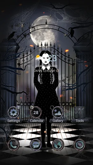 Dark Dismal Girl - Wallpaper Screenshot 0