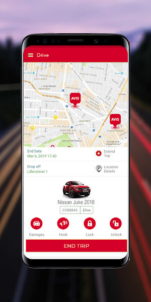 AVIS Click and Go Screenshot 1