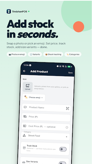 TindahanPOS Screenshot 1