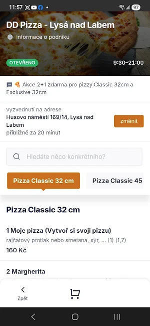 DD pizza Screenshot 1