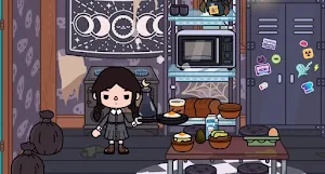 Toca Boca Wednesday Wallpapers Screenshot 2