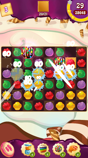 Cupcake Smash: Cookie Charms Screenshot 2