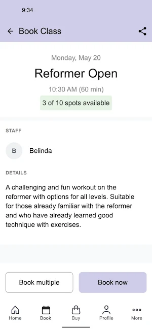 Pilates Centre Hamilton NZ Screenshot 2