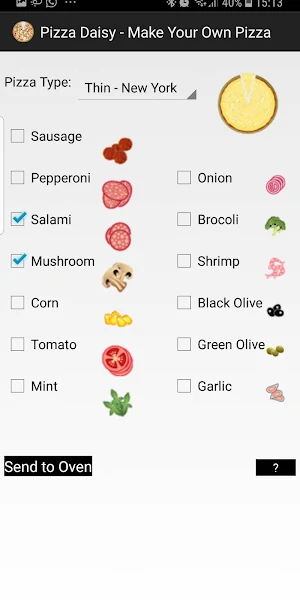 Pizza Daisy - Make Your Own Pizza Screenshot 2