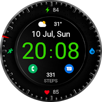 Carbo Watch Face Wear OS