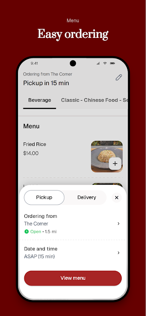 The Corner Chinese Restaurant Screenshot 2