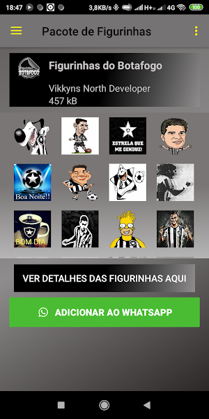 Figurinhas do Botafogo - Adesivos do Glorioso Screenshot 0