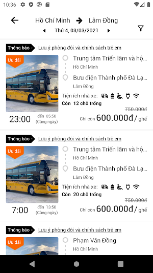 Phong Phu Limo Screenshot 2