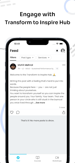Transform to Inspire Hub Screenshot 1
