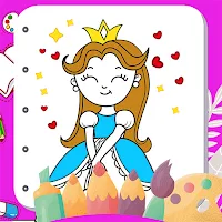 Princess Coloring Book