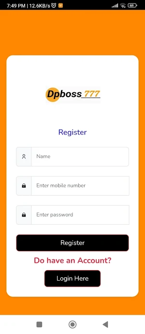Dpboss 777 - Online Matka App Screenshot 2