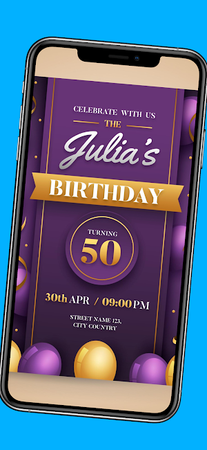 Birthday card maker Screenshot 1