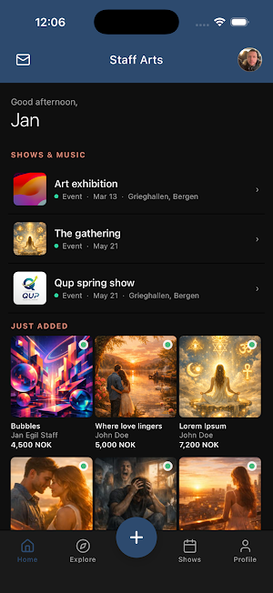Staff Arts Screenshot 1