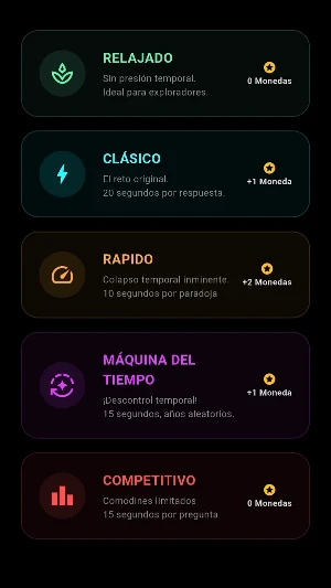 Atemporal trivia Screenshot 1