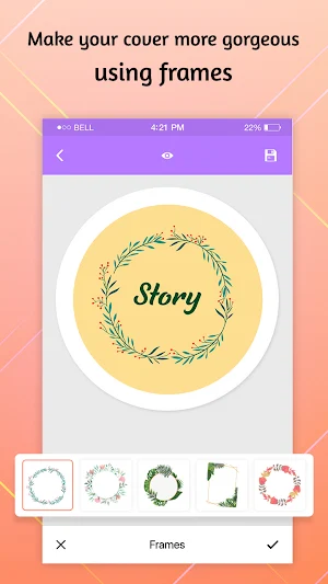 Highlight Cover Designer for Instagram with Icons Screenshot 2