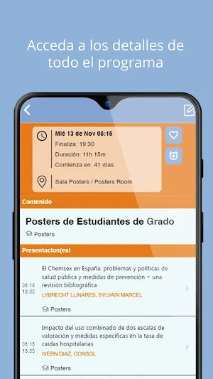XXVIII Encuentros Investen Screenshot 2