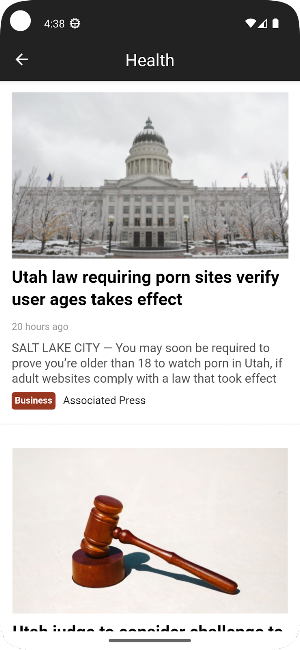 TownLift, Park City News Screenshot 2