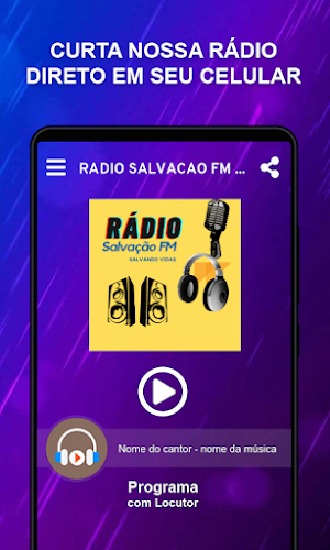 Radio salvação FM Screenshot 1