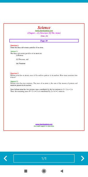 NCERT Solutions Class 9 Science in English Offline Screenshot 3