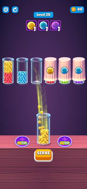 Beads Sort Puzzle Screenshot 1