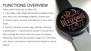 Sweet Orange Vision For WearOS Screenshot 2