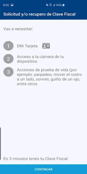 Mi AFIP Screenshot 2